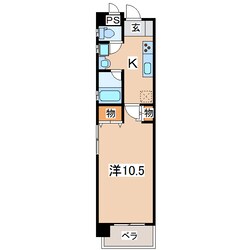 マンションＫ・３の物件間取画像